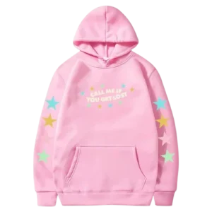 Pink Call Me If You Get Lost Hoodie