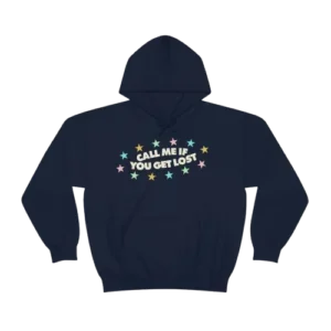 Blue Call Me If You Get Lost Hoodie