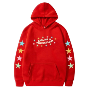 Red Call Me If You Get Lost Hoodie